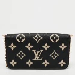 Pre Owned حقيبة صغيرة لوي فيتون فيليس جلد إيمبرتين مونوغرامي أحمر داكن