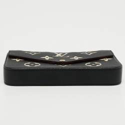 Pre Owned حقيبة صغيرة لوي فيتون فيليس جلد إيمبرتين مونوغرامي أحمر داكن