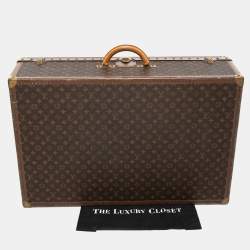 Pre Owned Louis Vuitton Monogram Canvas Alzer 80 Suitcase