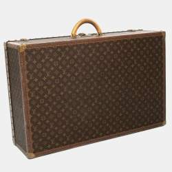 Pre Owned Louis Vuitton Monogram Canvas Alzer 80 Suitcase