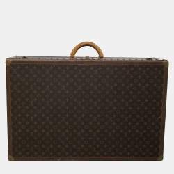 Pre Owned Louis Vuitton Monogram Canvas Alzer 80 Suitcase
