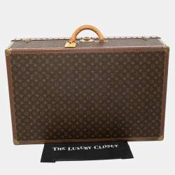 Pre Owned Louis Vuitton Monogram Canvas Alzer 80 Suitcase