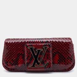 Louis Vuitton Louis Vuitton Pochette SoBe Red Rouge Grenadine