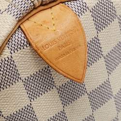 مملوكة مسبقًا Louis Vuitton Damier Azure Canvas Speedy Bandouliere 30 Bag