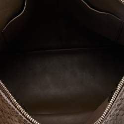 Pre Owned Louis Vuitton Etoupe Monogram Python Antheia Ixia PM Bag