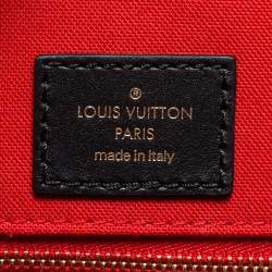 Pre Owned Louis Vuitton Monogram Reverse Canvas On The Go MM Bag
