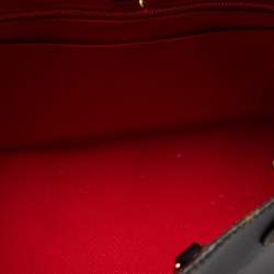 Pre Owned Louis Vuitton Monogram Reverse Canvas On The Go MM Bag