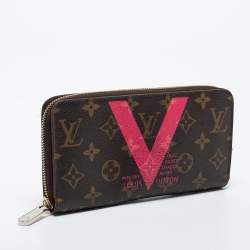 Louis Vuitton Grenade V Monogram Canvas Insolite Zip Around Continental Wallet