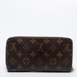 Louis Vuitton Grenade V Monogram Canvas Insolite Zip Around Continental Wallet