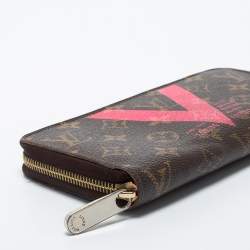 Louis Vuitton Grenade V Monogram Canvas Insolite Zip Around Continental Wallet