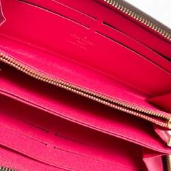 Louis Vuitton Grenade V Monogram Canvas Insolite Zip Around Continental Wallet