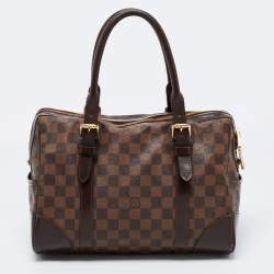 Pre Owned Louis Vuitton Damier Ebene Canvas Berkeley Bag