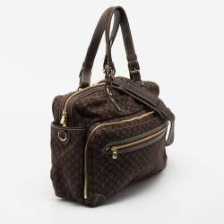 Pre Owned Louis Vuitton Ebene Monogram Mini Lin Canvas Sac A Langer Diaper Bag