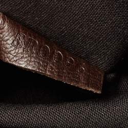 Pre Owned Louis Vuitton Ebene Monogram Mini Lin Canvas Sac A Langer Diaper Bag