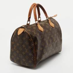 Pre Owned Louis Vuitton Monogram Canvas Speedy 30 Bag