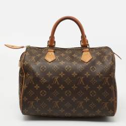 Pre Owned Louis Vuitton Monogram Canvas Speedy 30 Bag