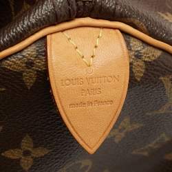 Pre Owned Louis Vuitton Monogram Canvas Speedy 30 Bag