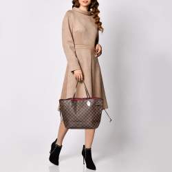Louis Vuitton Damier Ebene Canvas Neverfull MM Bag