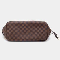 Louis Vuitton Damier Ebene Canvas Neverfull MM Bag