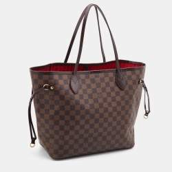 Louis Vuitton Damier Ebene Canvas Neverfull MM Bag