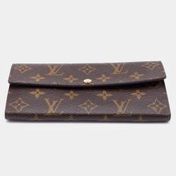 Louis Vuitton Monogram Canvas Sarah Wallet 