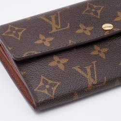 Louis Vuitton Monogram Canvas Sarah Wallet 