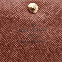 Louis Vuitton Monogram Canvas Sarah Wallet 