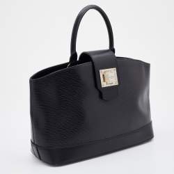 Pre Owned Louis Vuitton Black Epi Leather Mirabeau PM Bag