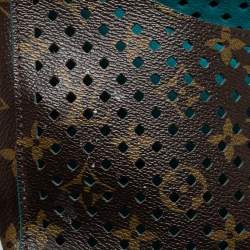 Pre Owned Louis Vuitton Perforated Monogram Canvas and Leather Saumur 30 Messenger Bag
