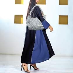 مملوكة مسبقًا Louis Vuitton Grey/Blue Monogram Leather Limited Edition Olympe Nimbus PM Bag