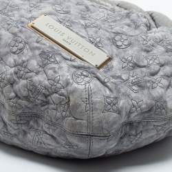 مملوكة مسبقًا Louis Vuitton Grey/Blue Monogram Leather Limited Edition Olympe Nimbus PM Bag