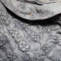 مملوكة مسبقًا Louis Vuitton Grey/Blue Monogram Leather Limited Edition Olympe Nimbus PM Bag