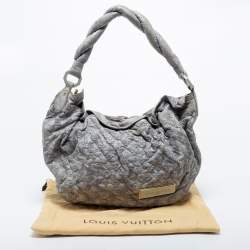 مملوكة مسبقًا Louis Vuitton Grey/Blue Monogram Leather Limited Edition Olympe Nimbus PM Bag