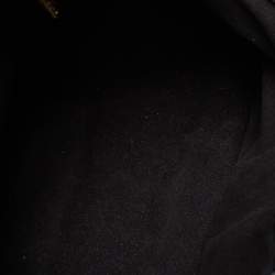 Pre Owned حقيبة لوي فيتون بولي شعر عجل طباعة فهد وكارونج / كانفاس مونوغرامي إصدار محدود