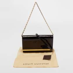 Pre Owned Louis Vuitton Amarante Monogram Vernis Ana Clutch