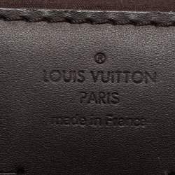 Pre Owned Louis Vuitton Amarante Monogram Vernis Ana Clutch