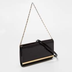 Pre Owned Louis Vuitton Amarante Monogram Vernis Ana Clutch