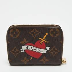 مملوكة مسبقًا Louis Vuitton Monogram Canvas Patches Zippy Coin Purse
