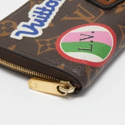 مملوكة مسبقًا Louis Vuitton Monogram Canvas Patches Zippy Coin Purse