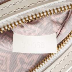 Pre Owned Louis Vuitton Pink Canvas Tahitienne Cabas Bag