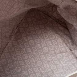 Pre Owned Louis Vuitton Pink Canvas Tahitienne Cabas Bag