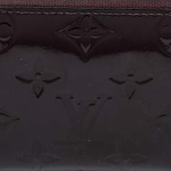 Louis Vuitton Amarante Monogram Vernis Zippy Coin Purse
