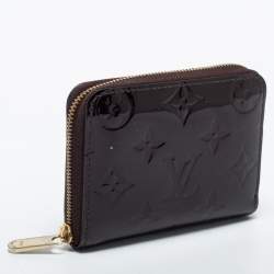 Louis Vuitton Amarante Monogram Vernis Zippy Coin Purse