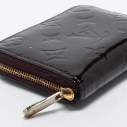 Louis Vuitton Amarante Monogram Vernis Zippy Coin Purse