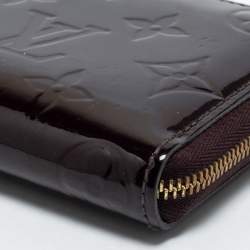 Louis Vuitton Amarante Monogram Vernis Zippy Coin Purse