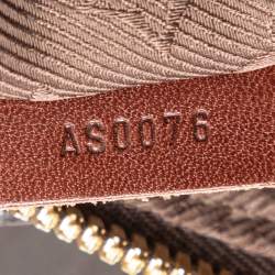 Pre Owned Louis Vuitton Terre Monogram Mahina Leather Onatah Pochette Bag