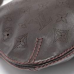 Pre Owned Louis Vuitton Terre Monogram Mahina Leather Onatah Pochette Bag