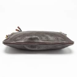 Pre Owned Louis Vuitton Terre Monogram Mahina Leather Onatah Pochette Bag