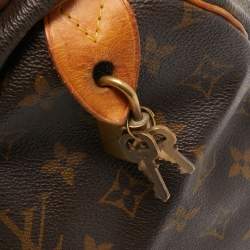 Pre Owned Louis Vuitton Monogram Canvas Speedy 35 Bag