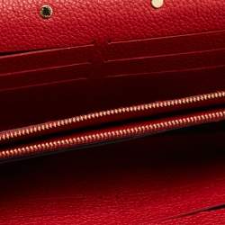 Louis Vuitton Brown/Red Monogram Pallas Wallet Louis Vuitton